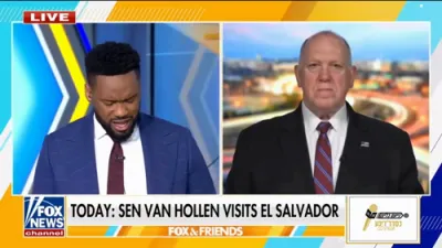 Tom Homan Rips Democrats on El Salvador Trip.