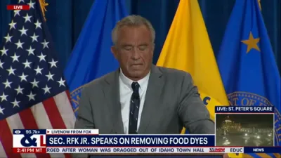 RFK Jr. Declares War on Food Dyes.