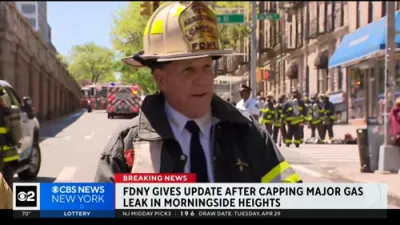 FDNY Issues Update on Morningside Heights Gas Leak Response