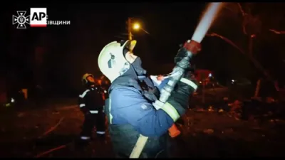 Massive Russian Drone Attack on Kharkiv Injures 45 Overnight.