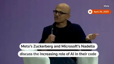Zuckerberg and Nadella Spotlight AI's Future at Meta's First-Ever LlamaCon Developer Conference.