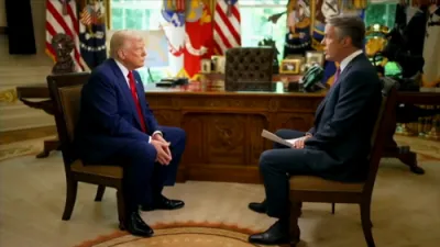 Full Interview: Trump Reflects on First 100 Days of Second Term from the Oval Office