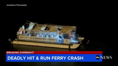 1 Dead and Multiple Injured After Yacht Collides with Ferry.