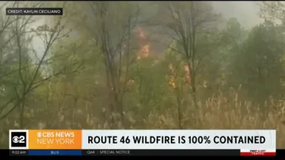 Warren County Wildfire 100% Contained After Burning 100 Acres, Officials Confirm.