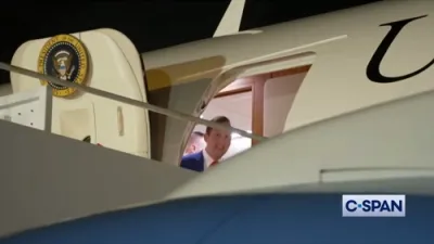Trump Touches Down in Florida After Alabama Commencement Speech.