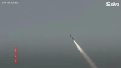 Pakistan Fires Ballistic Missiles Amid Rising India Tensions.