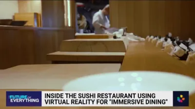 NYC Sushi Spot Blends Cuisine and Tech.
