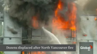 Massive Fire Rips Through North Vancouver Seniors' Building. 