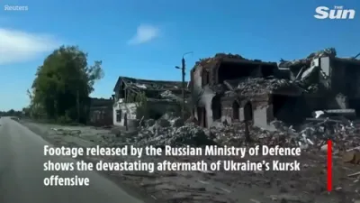 Ukraine's Kursk Offensive Wreaks Havoc on Russian Military Assets.