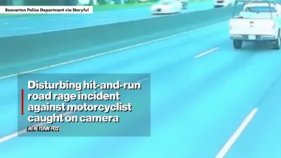 Disturbing Road Rage Hit-and-Run Leaves Motorcyclist Seriously Injured in Portland. 