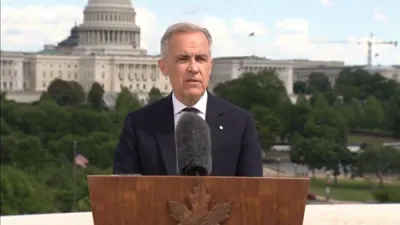 PM Mark Carney Delivers Remarks Following Meeting with President Trump.