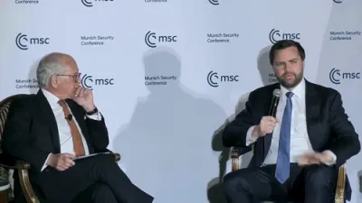 Vice President JD Vance Calls for Stronger U.S.-Europe Alliance, Emphasizes Shared Culture and Defense Burden Sharing.