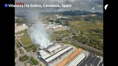 Toxic Chlorine Cloud Over Barcelona.