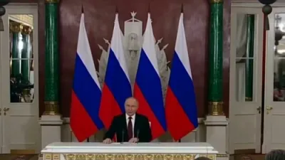 Putin Proposes Direct Peace Talks With Ukraine in Istanbul on May 15.