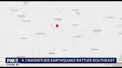 4.1-Magnitude Tennessee Earthquake Shakes Metro Atlanta.