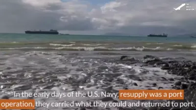 How the U.S. Navy Unloads Tanks in the Middle of the Sea.