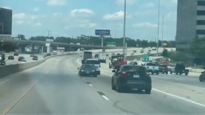 Chaos Erupts on Freeway After Towing Gone Wrong.