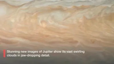 NASA Captures Jupiter's Stormy Planet.