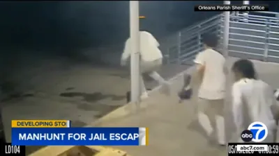 10 Inmates Escape Jail Through Hole in Cell Wall. 
