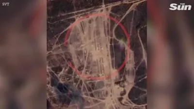 Satellite Images Reveal Russian Military Buildup Near Finnish Border.
