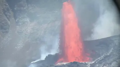 Kilauea Eruption Sends Lava Soaring 500 Feet Into Hawaiian Sky.