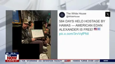 American-Israeli Hostage Edan Alexander Freed by Hamas.