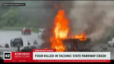 Four Killed in Fiery Taconic Parkway Crash. 