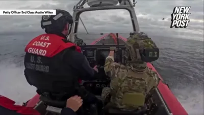 Viral Coast Guard Video Shows Dramatic Drug Bust. 