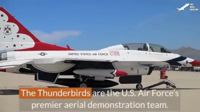Air Force Pilots' Stunts in a Jaw-Dropping Air Show. 