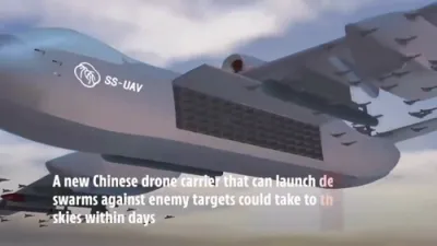 China's Drone Mothership Prepares for First Flight. 