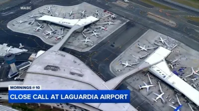 Jet Aborts Takeoff to Avoid Runway Collision at LaGuardia Airport.