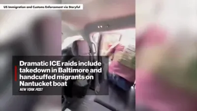 ICE Raids Capture Migrants in Coordinated Crackdown