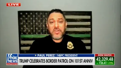 Border Patrol Union President: 'Trump Backed Us 100%&mdash;He Fixed What Others Ignored'