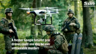 Futurist Warns of Insect-Sized Assassin Drones.