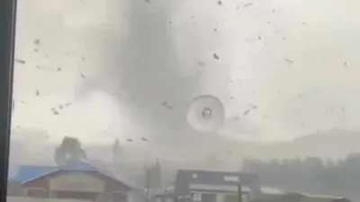 Rare Tornado Devastates Chile. 