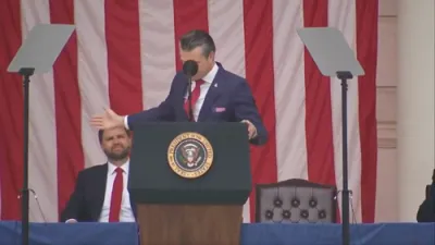 Secretary Hegseth Honors the Unknown Heroes at Arlington. 