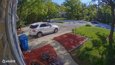 Security Camera Captures Shocking Truck Explosion.