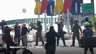 Clashes Escalate in Paramount as Immigration Protests Enter Second Day. 