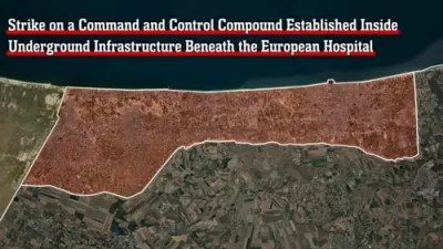 Mohammad Sinwar's Underground Network Uncovered Beneath European Hospital in Khan Yunis. 