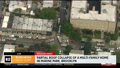 Partial Roof Collapse at Brooklyn Restaurant Prompts Emergency Response. 