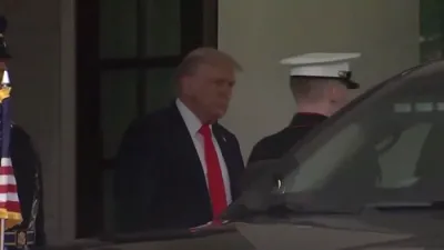President Trump welcomes German Chancellor Friedrich Merz to the White House.