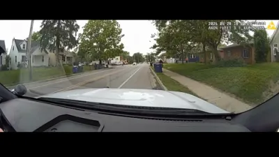 Police Cruiser Rams Car While Speeding to Active Shooting Scene