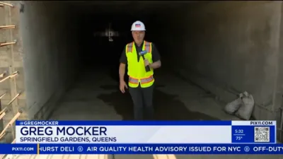 Massive Storm Sewer Project Underway to Combat Flooding in Queens.