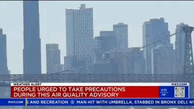Surprise Air Quality Advisory Issued in NYC Due to Canadian Wildfire Smoke.