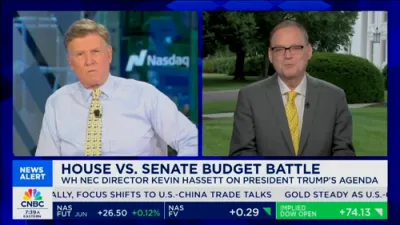 Top Economic Adviser Warns: Failure to Pass Trump's Bill Could Trigger Job Losses. 