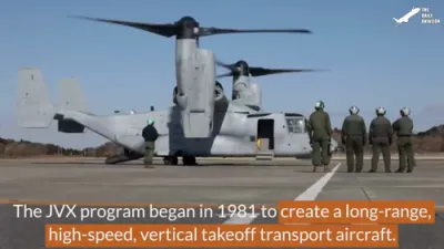 US and Japan Forces Board Super-Advanced Osprey in Joint Ops. 