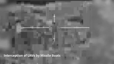 Israeli Navy Intercepts Iranian Drone Over Red Sea. 