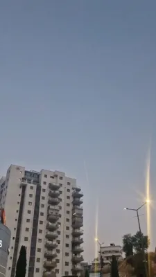 Israeli Air Defenses Intercept Houthi Missile Near Passenger Airliner. 