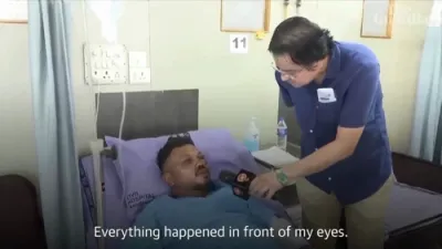 British Survivor of Air India Crash: &ldquo;I Saw People Dying in Front of My Eyes"