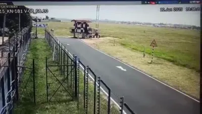 New CCTV Footage Captures Air India Flight 171 Crash That Killed Over 240. 